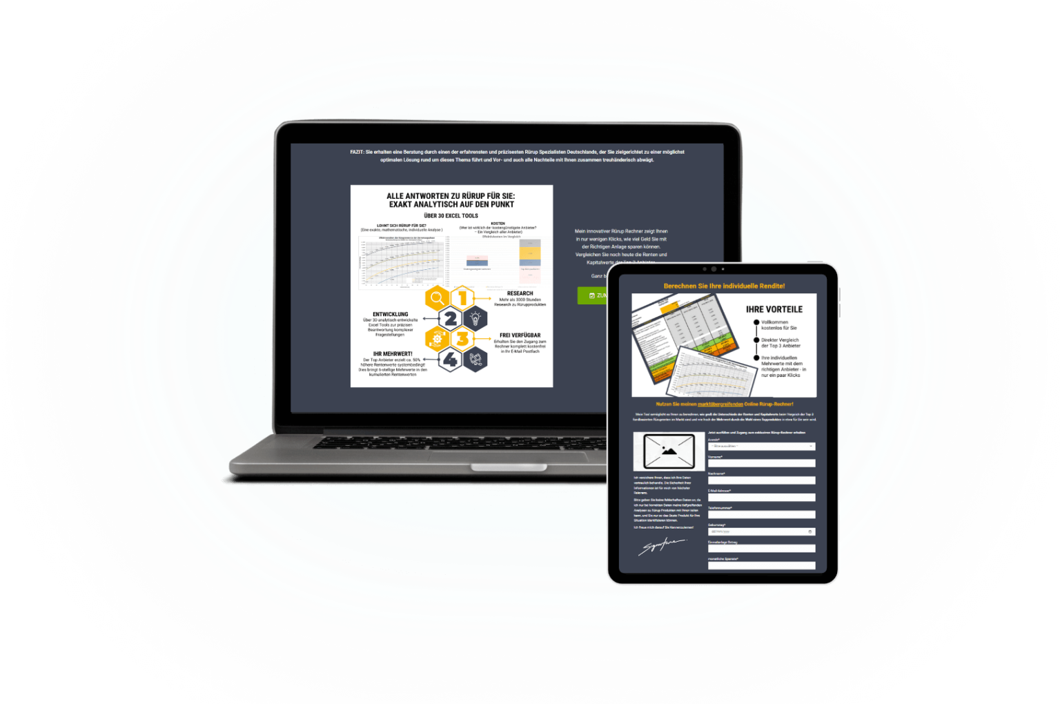 Landing Page Design