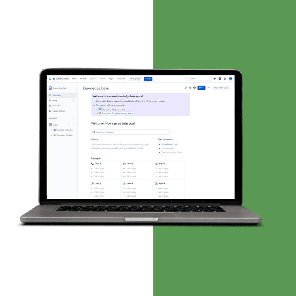 Atlassian Confluence Wissensmanagement